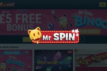 Mr Spin Casino: 50 free spins no deposit, no wagering