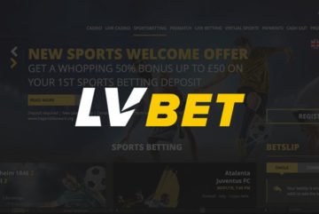 LV BET: £5 free bet no deposit + £50 sign up bonus