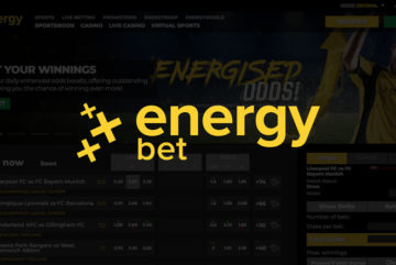 EnergyBet free bet: £5 no deposit bonus