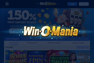 Winomania slots: 150% first deposit bonus