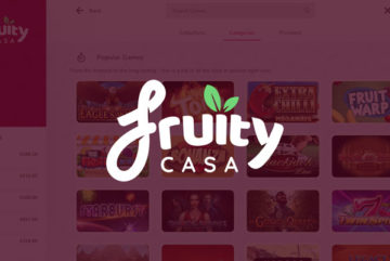 Fruity Casa Casino sign up offer: 20 bonus spins + £100 bonus